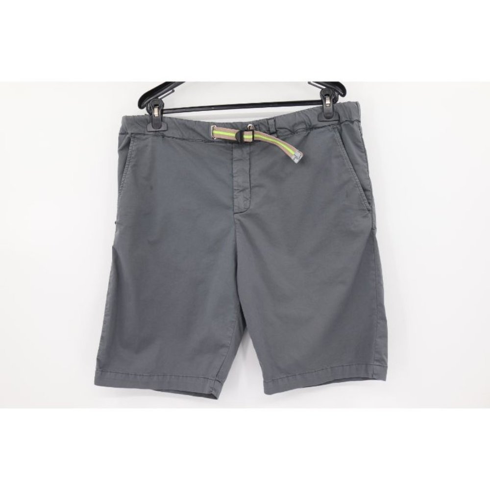 Ron Herman men's 48 white sands shorts belted